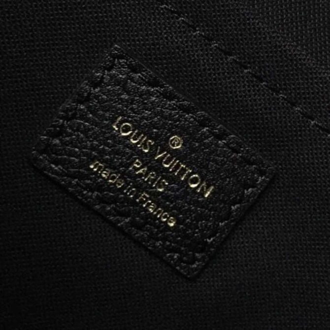 Louis Vuitton Replica Daily Pouch in Monogram Empreinte Leather M62937 Black