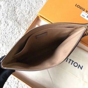 Louis Vuitton Replica Daily Pouch in Monogram Empreinte Leather M62938 Grey