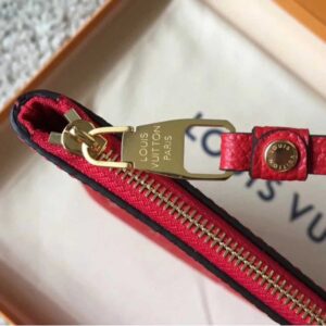 Louis Vuitton Replica Daily Pouch in Monogram Empreinte Leather M62938 Red