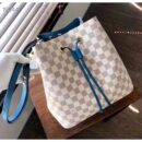 Louis Vuitton Replica Damier Azur Canvas NeoNoe Bucket Bag N40153 Bleuet