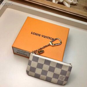 Louis Vuitton Replica Damier Azur Canvas Pochette Cle Key Pouch N62659