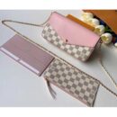 Louis Vuitton Replica Damier Azur Canvas Pochette Felicie Chain Wallet Bag N60235 2019
