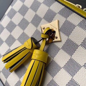 Louis Vuitton Replica Damier Azur Canvas Saintonge Bag N40154 Pineapple 2019