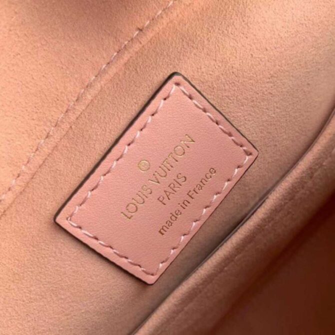 Louis Vuitton Replica Damier Azur Canvas Saintonge Bag N40155 Eau de Rose 2019