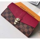 Louis Vuitton Replica Damier Canvas Clapton Wallet N64448 Raisin 2018