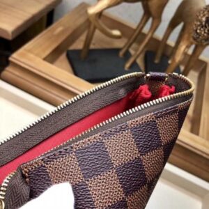 Louis Vuitton Replica Damier Ebene Canvas Mini Pochette Accessoires Bag N58009