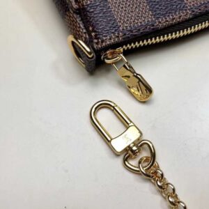 Louis Vuitton Replica Damier Ebene Canvas Mini Pochette Accessoires Bag N58009