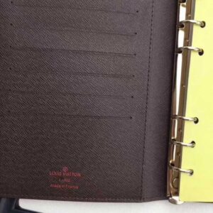 Louis Vuitton Replica Damier Ebene Canvas Notebook Cover M20004