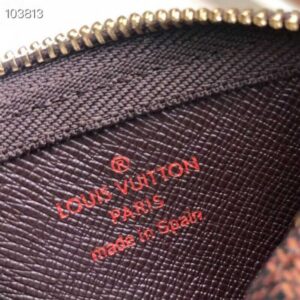 Louis Vuitton Replica Damier Ebene Canvas Pochette Cle Key Pouch N62658