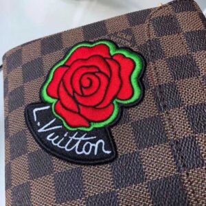 Louis Vuitton Replica Damier Ebene Canvas Travel Stickers Croisette Bag N40055 2019