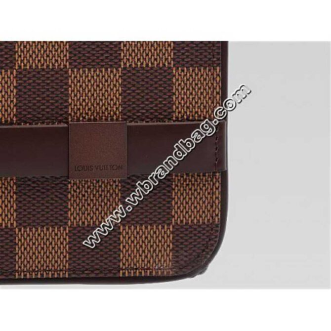 Louis Vuitton Replica Damier Ebene Canvas Tribeca Carre Bag