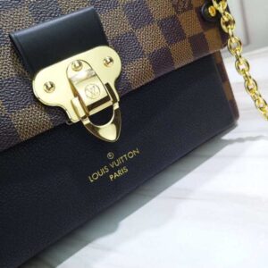 Louis Vuitton Replica Damier Ebene Canvas Vavin PM Chain Bag N40108 Noir 2019