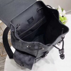 Louis Vuitton Replica Damier Graphite Canvas Christopher PM Backpack Bag N41379