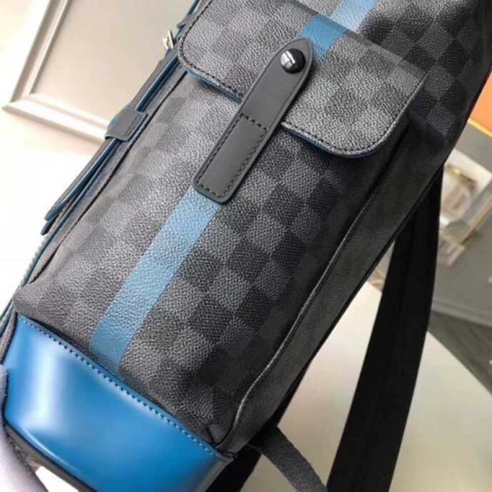 Louis Vuitton Replica Damier Graphite Canvas Christopher PM Backpack Bag N42422 6