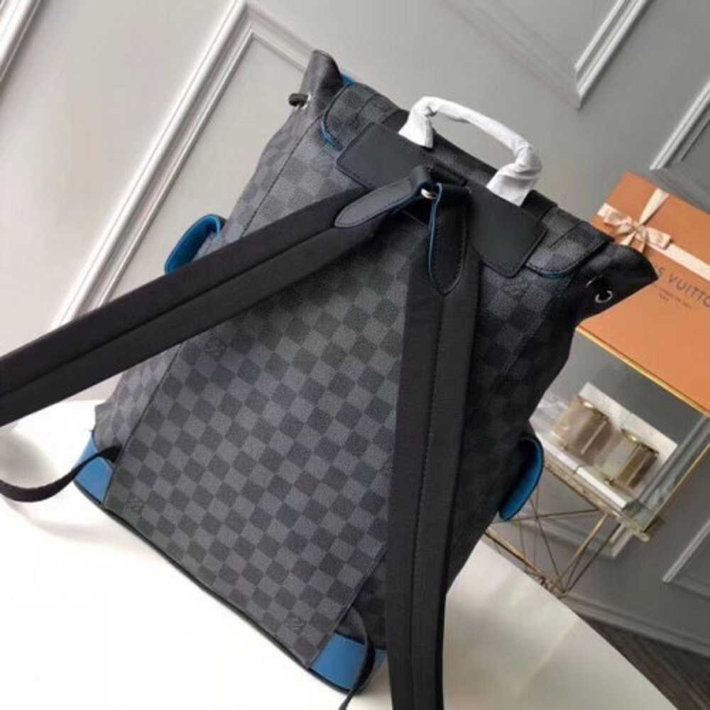 Louis Vuitton Replica Damier Graphite Canvas Christopher PM Backpack Bag N42422 7