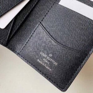 Louis Vuitton Replica Damier Graphite Pixel Canvas Pocket Organiser Wallet N60158 Blue 2019