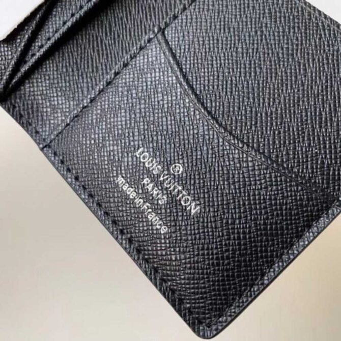 Louis Vuitton Replica Damier Graphite Pixel Canvas Pocket Organiser Wallet N60159 Gray 2019