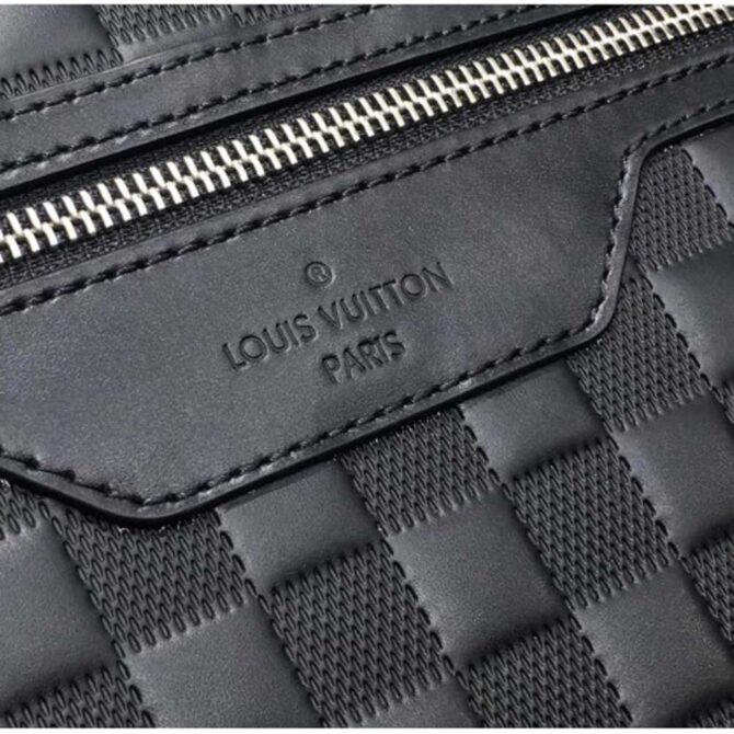 Louis Vuitton Replica Damier Infini Leather Avenue Backpack N41043 Onyx 2017