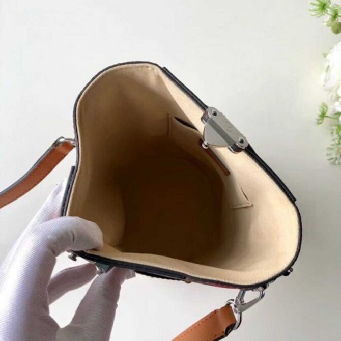 Louis Vuitton Replica Duffle Top Handle Bucket Bag M52276 Monogram Canvas 2018