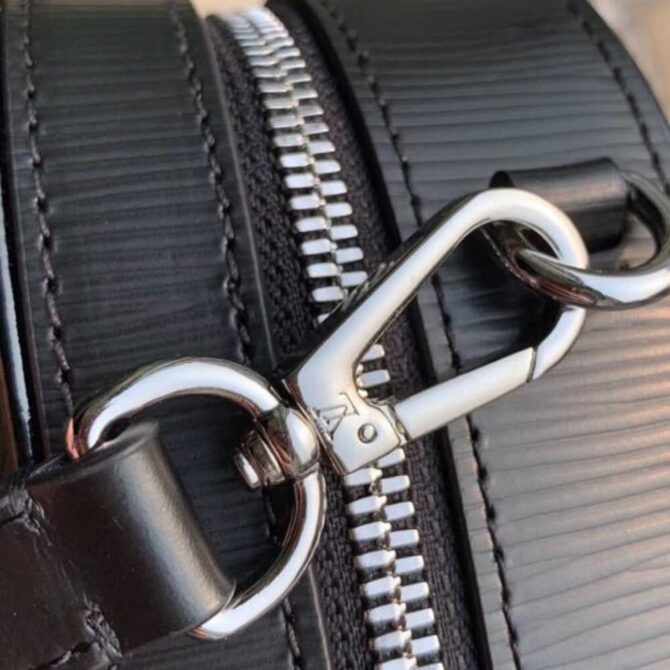 Louis Vuitton Replica EPI Leather Mini Luggage Bag Black 2019