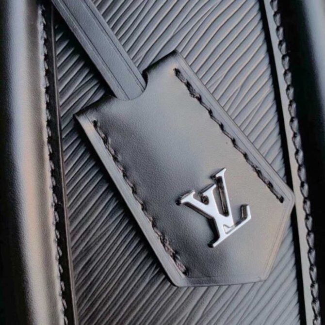 Louis Vuitton Replica EPI Leather Mini Luggage Bag Black 2019