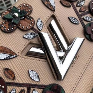 Louis Vuitton Replica EPI Twist MM Bag Flower Embellished 2018