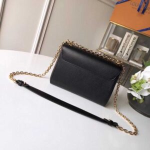 Louis Vuitton Replica EPI Twist MM Bag M54804 Black 2018