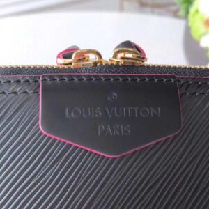 Louis Vuitton Replica Epi Alma Mini Bag Black/Fuchsia 2018