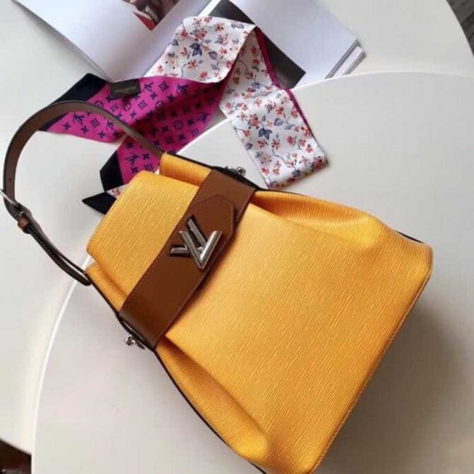 Louis Vuitton Replica Epi Leather Bucket Bag M55188 Yellow 2018