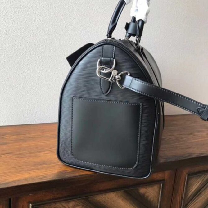 Louis Vuitton Replica Epi Leather Keepall 45 Bag Supreme Black 2018