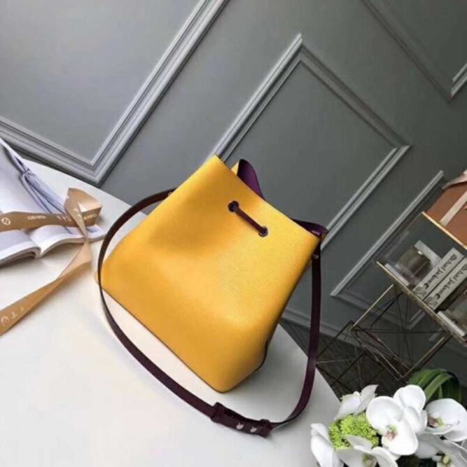 Louis Vuitton Replica Epi Leather NeoNoe Bag M54369 Yellow 2018