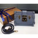 Louis Vuitton Replica Epi Leather Petite Malle Bag denim blue m50016