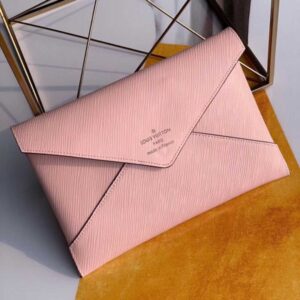 Louis Vuitton Replica Epi Leather Pochette Kirigami Pouch Bag M62457 Pink/Burgundy/Red 2019