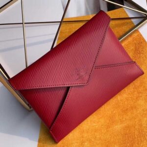 Louis Vuitton Replica Epi Leather Pochette Kirigami Pouch Bag M62457 Pink/Burgundy/Red 2019