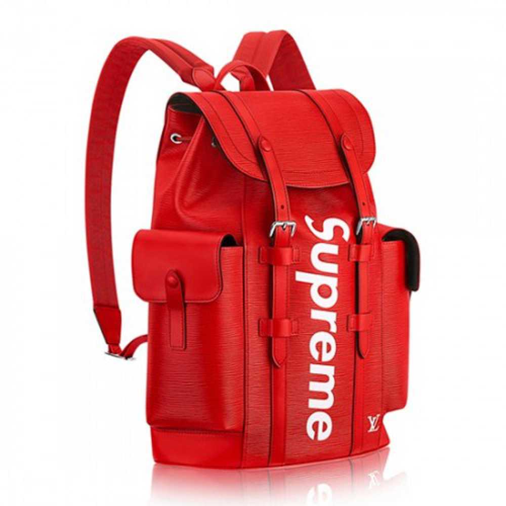 Louis Vuitton x Supreme Epi Christopher Backpack PM - Red