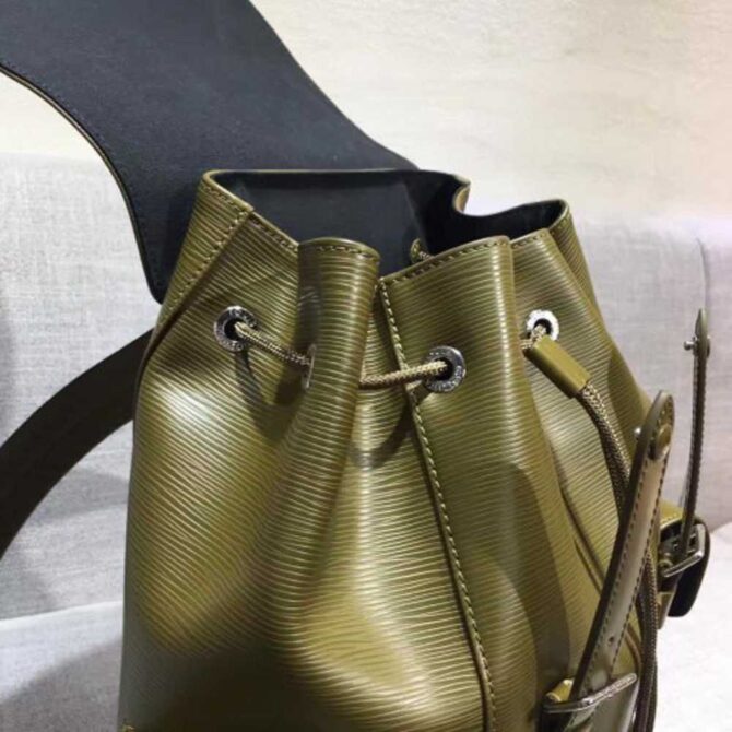 Louis Vuitton Replica Epi Leather Supreme Christopher PM Backpack M58843 Khaki Marron 2017