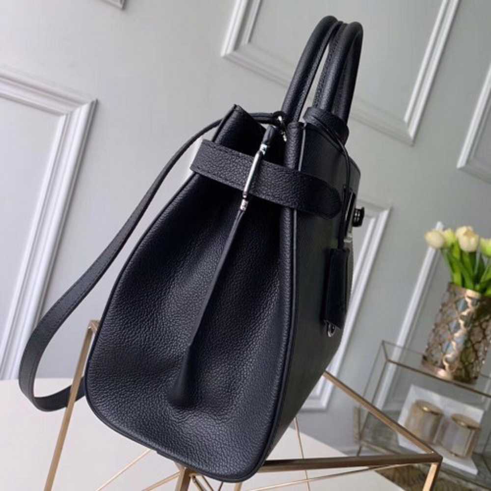 Louis Vuitton Replica Epi Leather Twist Tote Bag M54810 Black