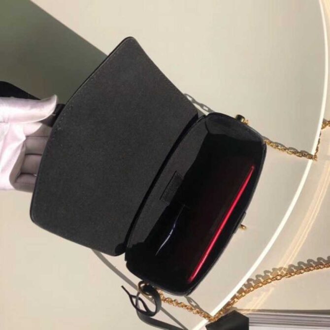 Louis Vuitton Replica Epi Leather and Monogram Canvas Glasses Case Bag M43903 Noir 2018