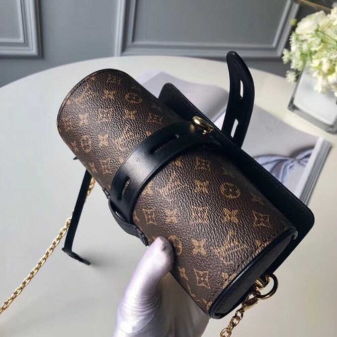 Louis Vuitton Replica Epi Leather and Monogram Canvas Glasses Case Bag M44158 Banane 2018