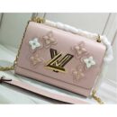 Louis Vuitton Replica Epi Leather and Studded Twist MM Bag M53851 Rose Ballerine 2019