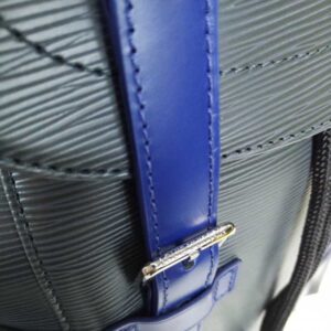 Louis Vuitton Replica Epi Patchwork Christopher PM Backpack Bag Black/Blue