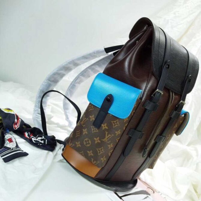 Louis Vuitton Replica Epi Patchwork Christopher PM Backpack Bag M51458 Monogram Canvas