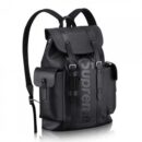 Louis Vuitton Replica Epi Patchwork Christopher PM Backpack Bag Supreme Black