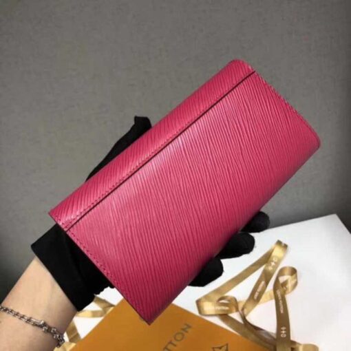 Louis Vuitton Replica Epi leather Twist Wallet M62362 Hot Pink