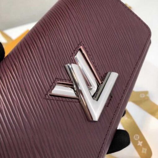 Louis Vuitton Replica Epi leather Twist Wallet M64325 Burgundy