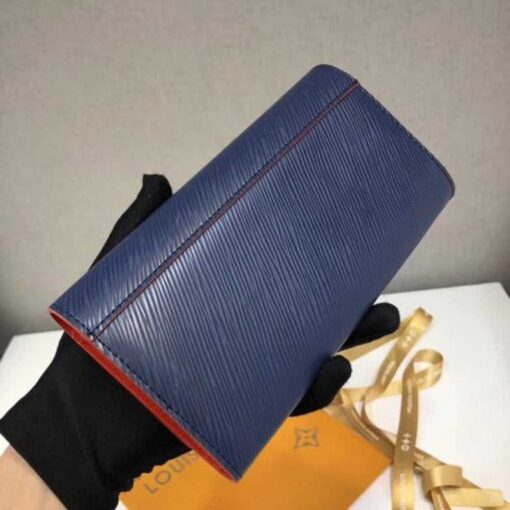 Louis Vuitton Replica Epi leather Twist Wallet M64401 Blue