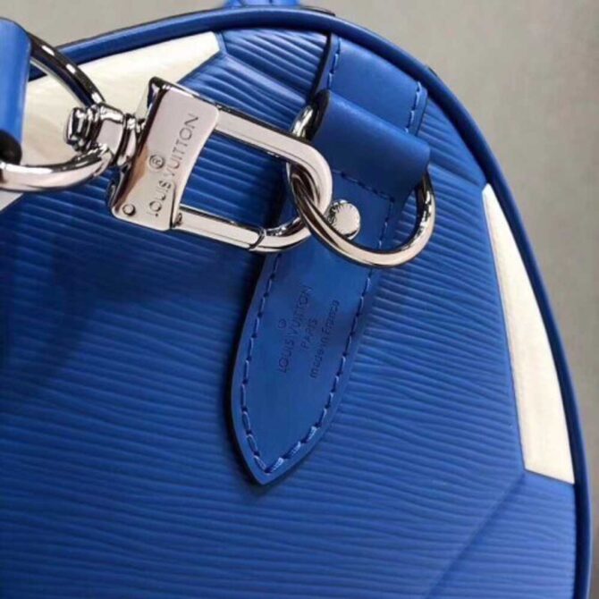 Louis Vuitton Replica FIFA World Cup Keepall Bandoulière 50 Travel Bag M52120 Bleu 2018