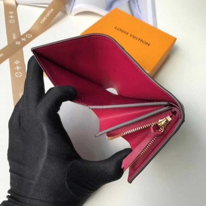 Louis Vuitton Replica Flore Compact Wallet in Monogram Canvas M64588 Fuchsia
