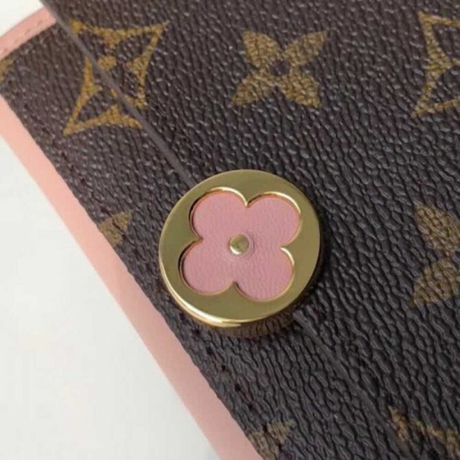 Louis Vuitton Replica Flore Wallet in Monogram Canvas M64585 Pink