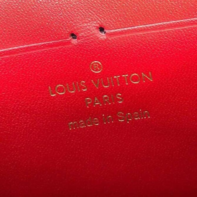 Louis Vuitton Replica Flore Wallet in Monogram Canvas M64585 Red